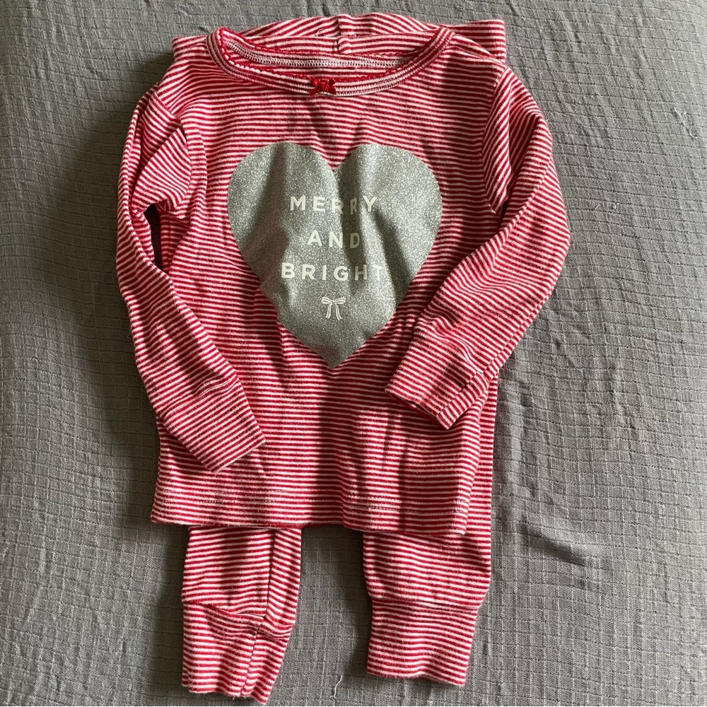 Baby Girl 12 Month Christmas Pajamas